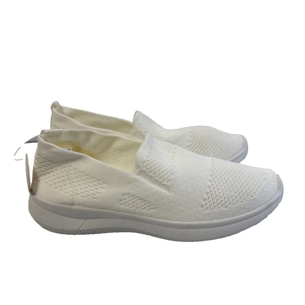 Danskin Women’s Slip On Shoes White Memory Foam Comfort Size 7.5 - Picture 2 of 11